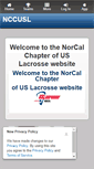 Mobile Screenshot of norcalchapterusl.org